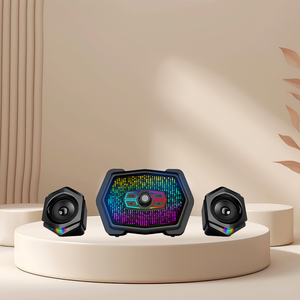 OEM Rgb luz Venta caliente activo inalámbrico MP3 ordenador sistema de cine en casa subwoofer 2,1 altavoz con BT USB FM TF - Product Image 2
