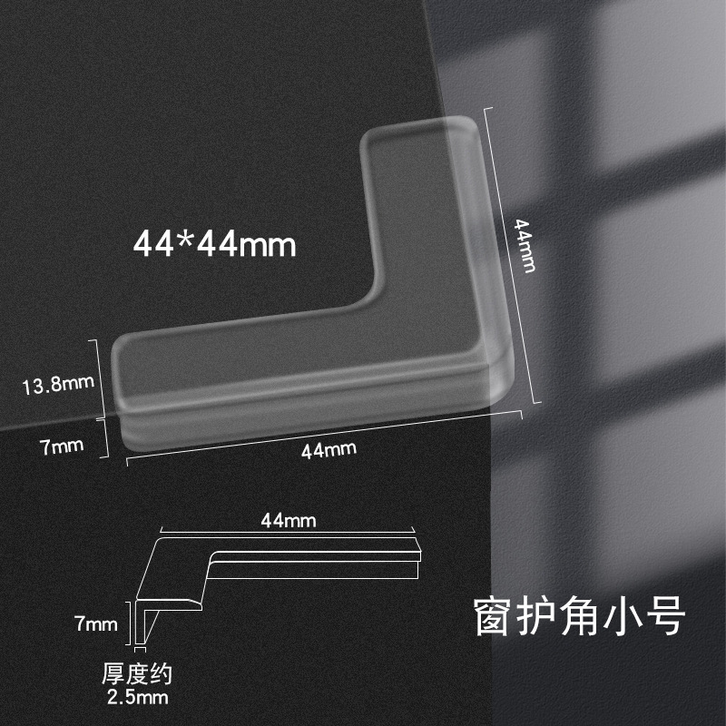 Small window corner protectors