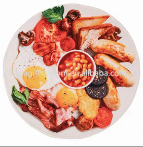 Assiette petit déjeuner style 1