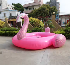 حفلة من 6 أشخاص مع البجع ، طيور النحّون ، أقواس قزح ، وحيد الشّورة ، حمامات سباحة قابلة للنفخ ، جزر عائمة وأطواف - Product Image 4