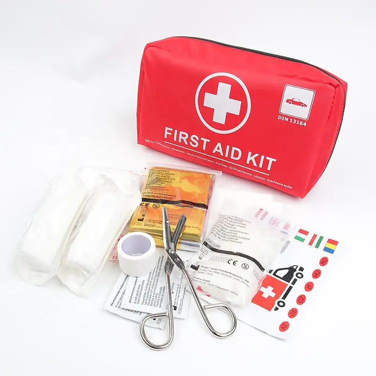 DIN13164 응급 처치 자동차 자동차 자동차 응급 처치 키트 가방