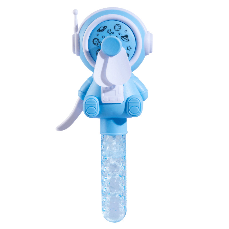 FS-022-Ventilador azul profundo del astronauta de burbujas