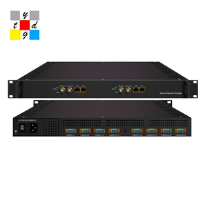 Modulador de codificador de salida de alta velocidad, 4/8/12/16/24 en 1 de canal fijo Av/HD Catv Rf IP (1 MPTS y 16/32 SPTS) - Product Image 3