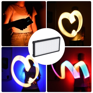 YongNuo YN135 RGB taşınabilir Video ışığı RGB LED lamba fotoğrafçılık renkli Vlog Mini Smartphone için işık dolgu DSLR SLR kamera - Product Image 4