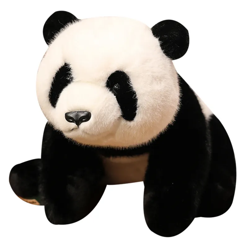 Haute qualité peluche panda Slap Bracelet en peluche jouet en gros mignon Animal poupée personnalisé Slap Bracelet en peluche en peluche jouet
