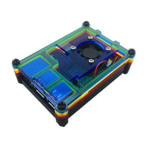 Raspberry Pi 3 Generation Shell Himbeer Pi 3B 9-lagige Acryl-Montages chale - Product Image 1