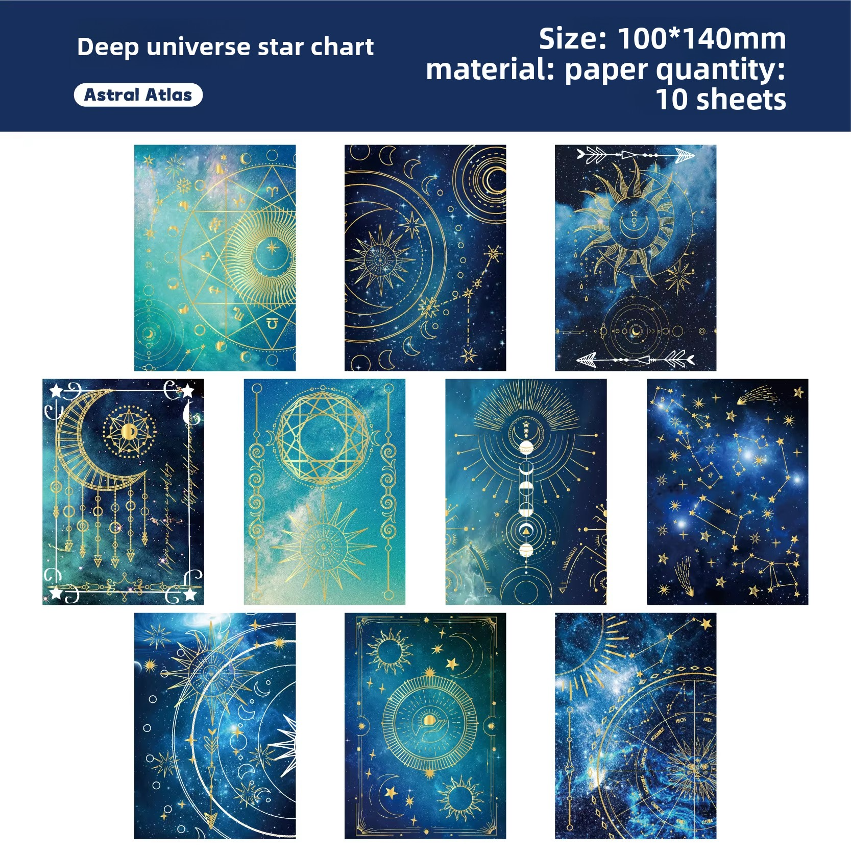 Carte des étoiles D Deep Zeus