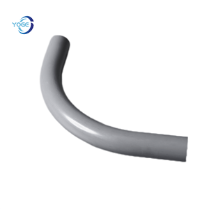 Latest Design ASTM <strong>PVC</strong> Conduit <strong>Elbow</strong> Pipe Fittings Bend <strong>PVC</strong> Curve Electrical Socket Connection Glue Processing Service Moulding - Product Image 1