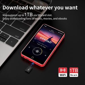 80GB Android MP3 <strong>MP4</strong> <strong>Player</strong> <strong>with</strong> 4&quot; Touchscreen Speaker for Bluetooth and WiFi Connectivity Including for Spotify and <strong>Games</strong> - Product Image 3