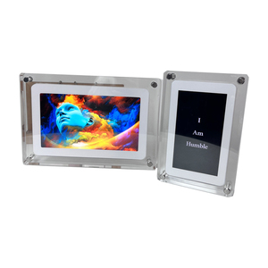 Nuovo Design cornice digitale con funzione Touch Screen 5 pollici 7 pollici 10 pollici acrilico per la riproduzione di foto e Video - Product Image 3