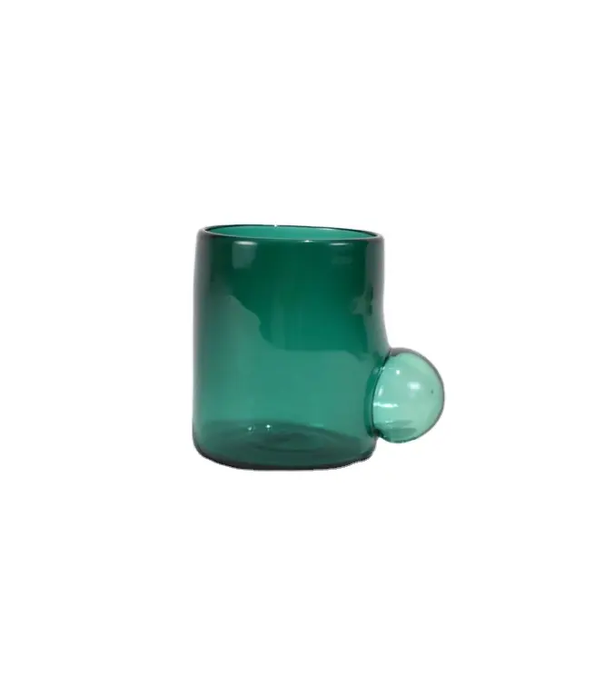 Alta borosilicato Elegante Household Copo De Café De Vidro Com Bola Copos De Chá para Festa