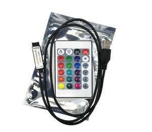 20 Key Brightness Dimmer 5v USB Mini Smart Audio <strong>Control</strong> <strong>Light</strong> Infrared Remote <strong>Control</strong> LED Strip <strong>Light</strong> Controller Rgb Music - Product Image 6