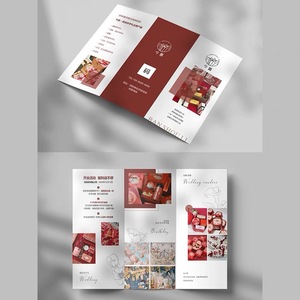 带二维码打印NFC芯片嵌入式智能营销材料的光面宣传册 - Product Image 2