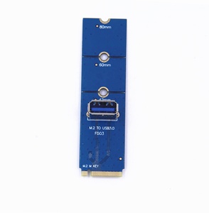 GPU视频显卡Ngff M.2到Usb 3.0卡适配器M2 M键到Usb3.0传输Pcie pci-e提升卡 - Product Image 4