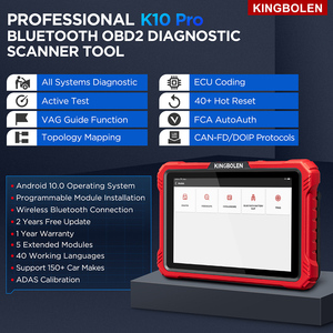 Kingbolen K10 PRO Advanced ECU Coding <strong>Scan</strong> ADAS Calibration All <strong>System</strong> Scanner - Product Image 6