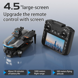 5G WIFI FPV GPS Quadcopter Drone 8KHD çift kameralar dayanıklılık engel kaçınma LED büyük ekran uzaktan RC Drone - Product Image 3