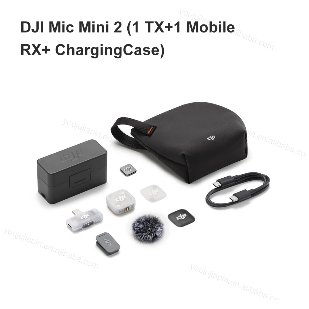 DJI Mic Mini 2 (1 TX+1 Mobile RX+ Charging Case)
