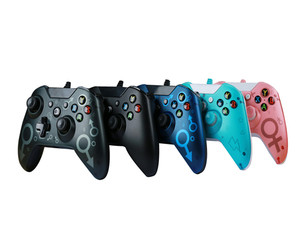 Kabel gebundener Xbox One Gaming Controller Drahtloser Joystick für PC/PS3-Vibrationsfunktion Kompatibel für gepolsterte Verwendung - Product Image 2