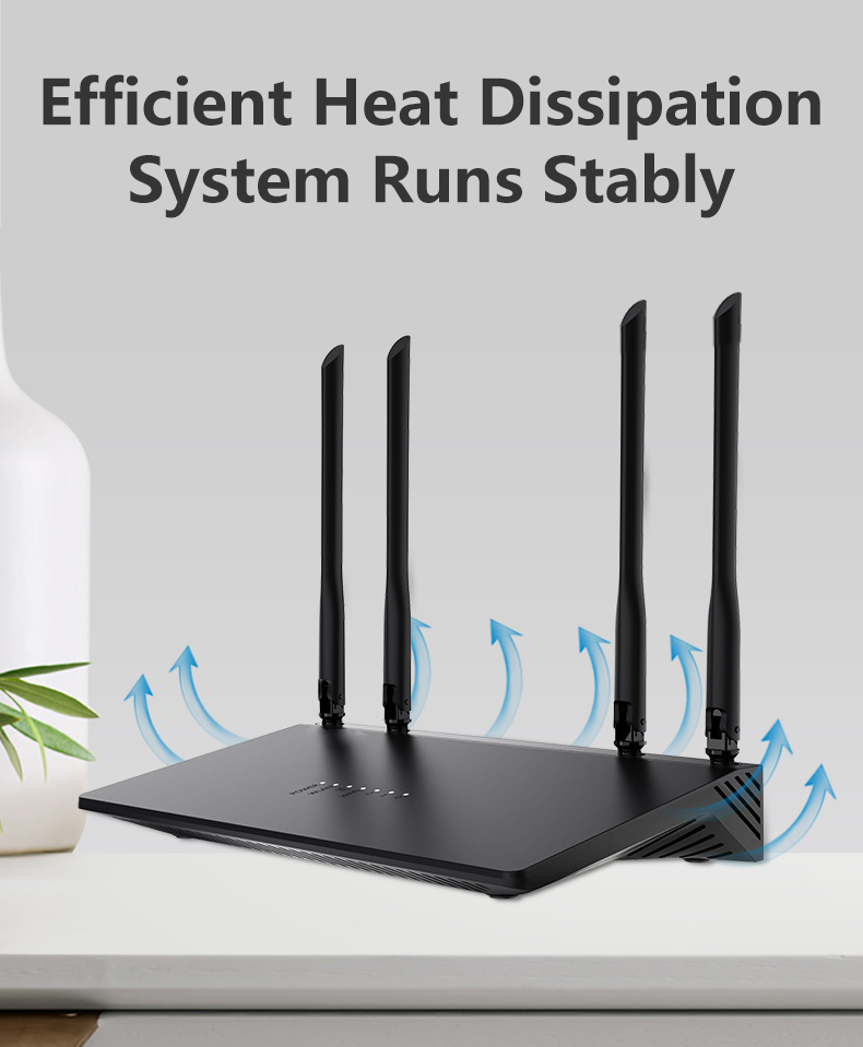 AX1800 Gigabit Mesh Dual Band LTE Router IPQ6000 5G Sim Card Wireless