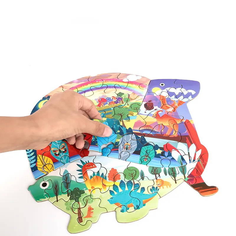 Usine Offre Spéciale casse-tête irrégulier dessin animé Puzzles jeux de puzzle enfants cadeaux poussettes pour enfants