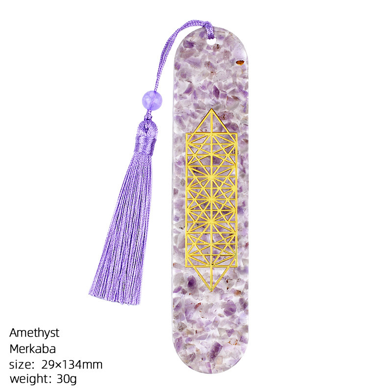 Stile merkaba ametista