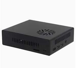 Raspberry Pi 4 Ultra sottile AMP Music Player Kit di raffreddamento incorporato stile NUC in lega di alluminio Case AMPi DIY sistema Audio - Product Image 1