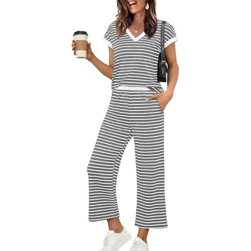 Gray White Stripe