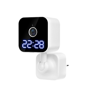 新しいk1スマートカメラ双方向インターホン赤外線暗視カメラ、時間表示付き - Product Image 4