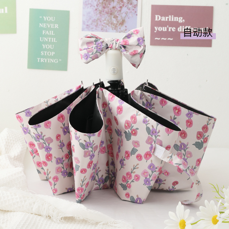 automatic - pink and purple small floral pattern