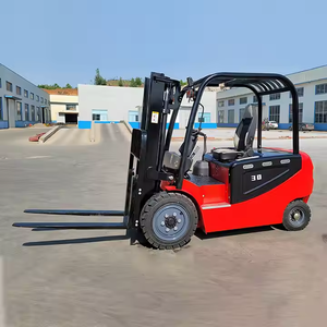Carretilla elevadora apiladora eléctrica de 3 toneladas Nuevo Operador de asiento Granja/almacén Capacidad de elevación de 3 metros Carga y descarga Izquierda y derecha - Product Image 2