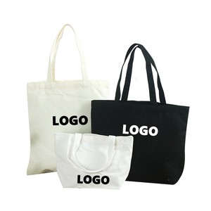 Factory Promotional Recycle Organic Plain Cotton Shopping <strong>Bag</strong> Reusable Cotton Canvas Tote <strong>Bags</strong> with Custom Printed Logo