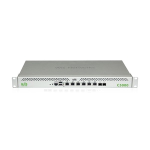 מכון ויצמן למדע C5000 Gateway 2*10 Gigabit SFP + 6 * Gigabit RJ45,1 יציאה משולבת, 2 USB 2.0 unifi בקר