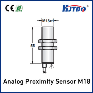 KJT M18 IP67 High Quality <strong>Analog</strong> <strong>Inductive</strong> Proximity <strong>Sensor</strong> Current Voltage <strong>Output</strong> 12V 24V