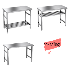 快速交货折叠钢桌便携式折叠工作台 - Product Image 1