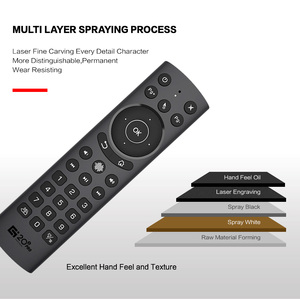 2024 G20s Pro Voice Fly Air Mouse con giroscopio IR Learning EPro 2,4G Teclado retroiluminado inalámbrico Control remoto universal - Product Image 5