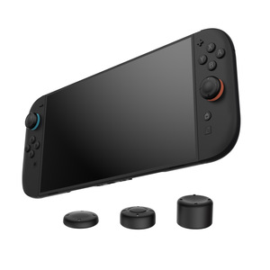 6 in 1シリコンアナログサムスティックグリップSwitch2ゲームパッドキャップNintendo Switch 2 Joy Conゲームコントローラー保護用 - Product Image 1