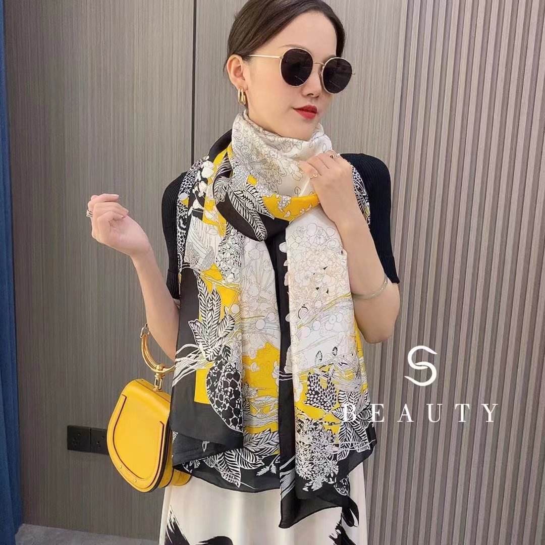 Branches jaunes et noires