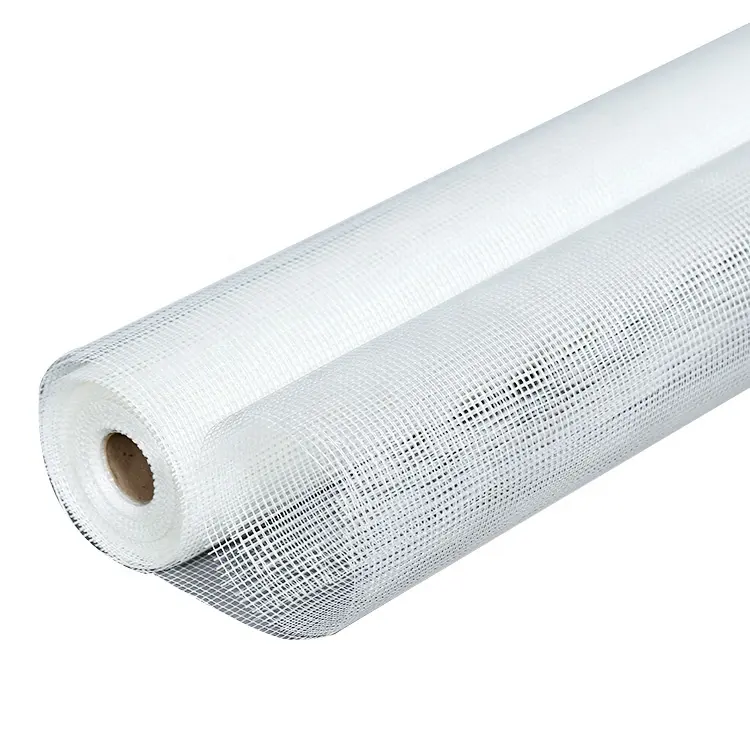 Malla de fibra de vidrio resistente a altas temperaturas, plástico blanco para techo, 1mm x 1mm, harga