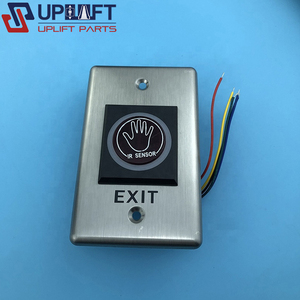 UPlift <strong>Door</strong> Infrared Sensor Touchless <strong>Exit</strong> <strong>Button</strong> for Access Control System - Product Image 1