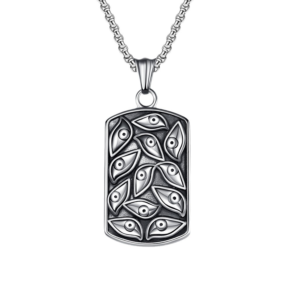 Pendentif simple noir