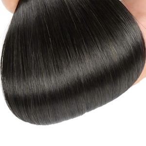 โรงงานดิบ I เคล็ดลับผมมนุษย์ธรรมชาติอินเดีย100% ส่วนขยาย1 # สี - Product Image 3