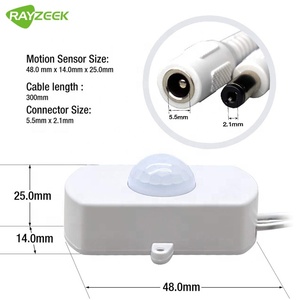 DC12V Automatic Infrared <strong>PIR</strong> <strong>Motion</strong> <strong>Sensor</strong> Switch Detector LED Lights movement detection <strong>sensor</strong> - Product Image 3