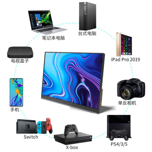 4k显示器17.3英寸便携式显示器，带C型输入USB 5V - Product Image 5