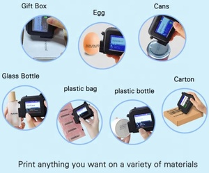 Tragbares Ablaufdatum Beschriftung slogo Ablaufdatum Mini-Hand-Tinten strahl drucker Druck codier maschine