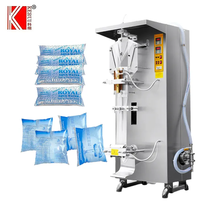 Automatic Production Plastic Bag Drinking Pure Sachet Pure Water Filling Making Packing Machine