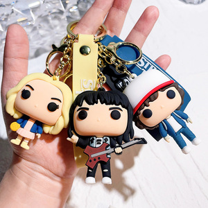 6 màu chất lượng cao Tv Series sẽ Mười Một PVC mini hình cao su Keychain - Product Image 4
