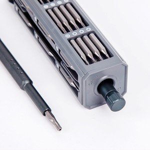 Pexmientas S2 bit 46 1 dayanıklı malzeme manyetik alüminyum sap Mini tornavida aracı tornavida seti - Product Image 6
