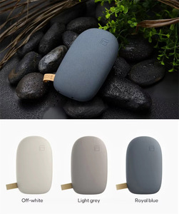Two <strong>Output</strong> 10400mAh Portable Phone Charger Powerbank Stone <strong>Design</strong> Soft Pebbles Mobile Power Bank 8000mah 8800mAh Custom logo - Product Image 3