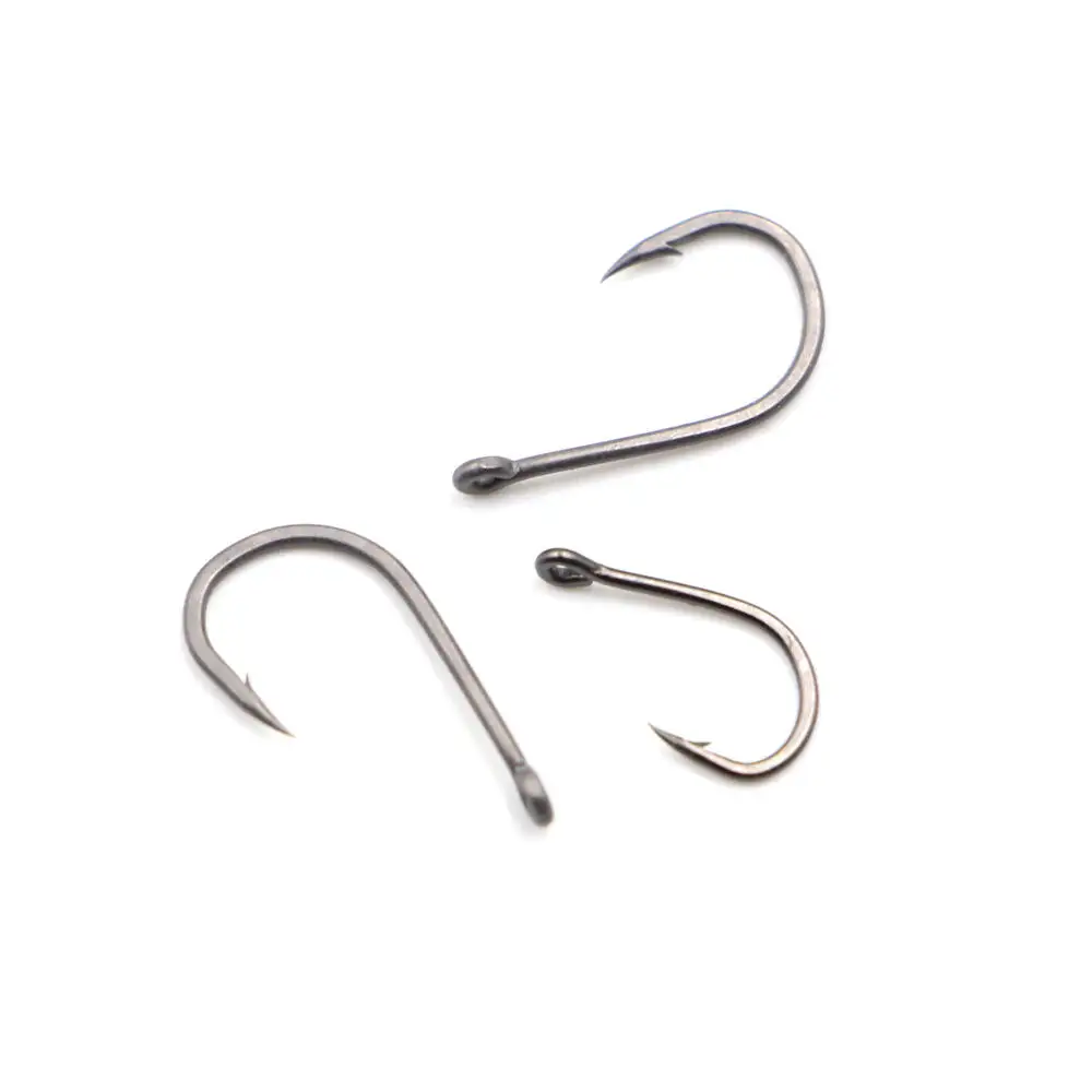 Selco China Single Hook High Carbon Steel Forged Fishing Equipment Direct from Tied Strong Carp Fishing Hooks