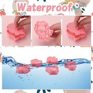 8 miếng khuôn cắt bánh quy động vật rừng 3D tem bánh quy trẻ em - Product Image 5